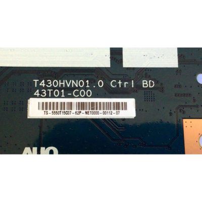 KIT DE TARJETAS PARA TV VIZIO / NUMERO DE PARTE MAIN XFCB06K003 / 715G7740-M02-B00-005T / T-CON 5550T15C07 / DRIVER LNTVFY44CXAC3 / 715G7803-P01-000-002M / FUENTE ADTVF4025AB5 / 715G7728-P01-001-002M / PANEL TPT500J1-HVN07.U / MODELO E50-D1 LTMWUGAS - Imagen 2